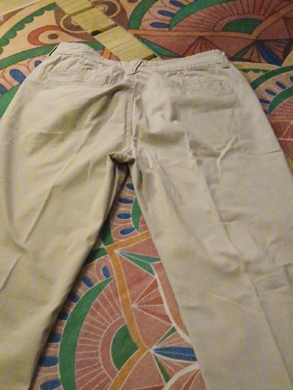 Gloria Vanderbilt Women's Khaki Chinos - Beige - Picture 7 of 9